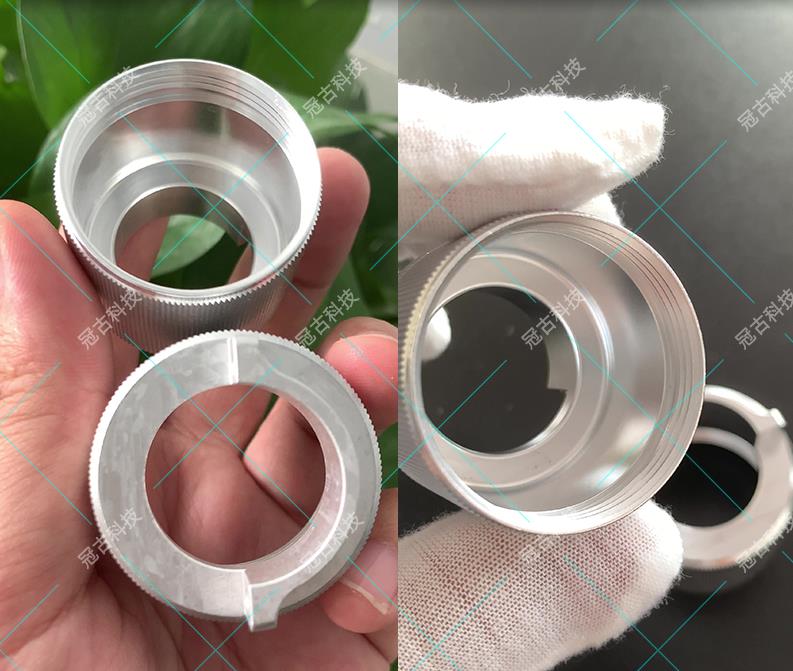 AustriaCase study of deburring on aluminum parts lathe